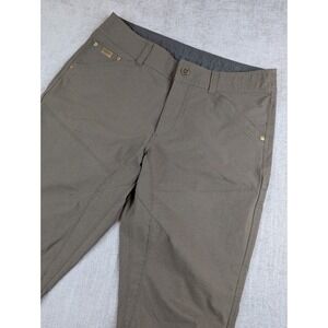 Kuhl Pants Men 33x34 Storm Khaki Silencr Rogue Ripstop Articulated Gusseted 5168